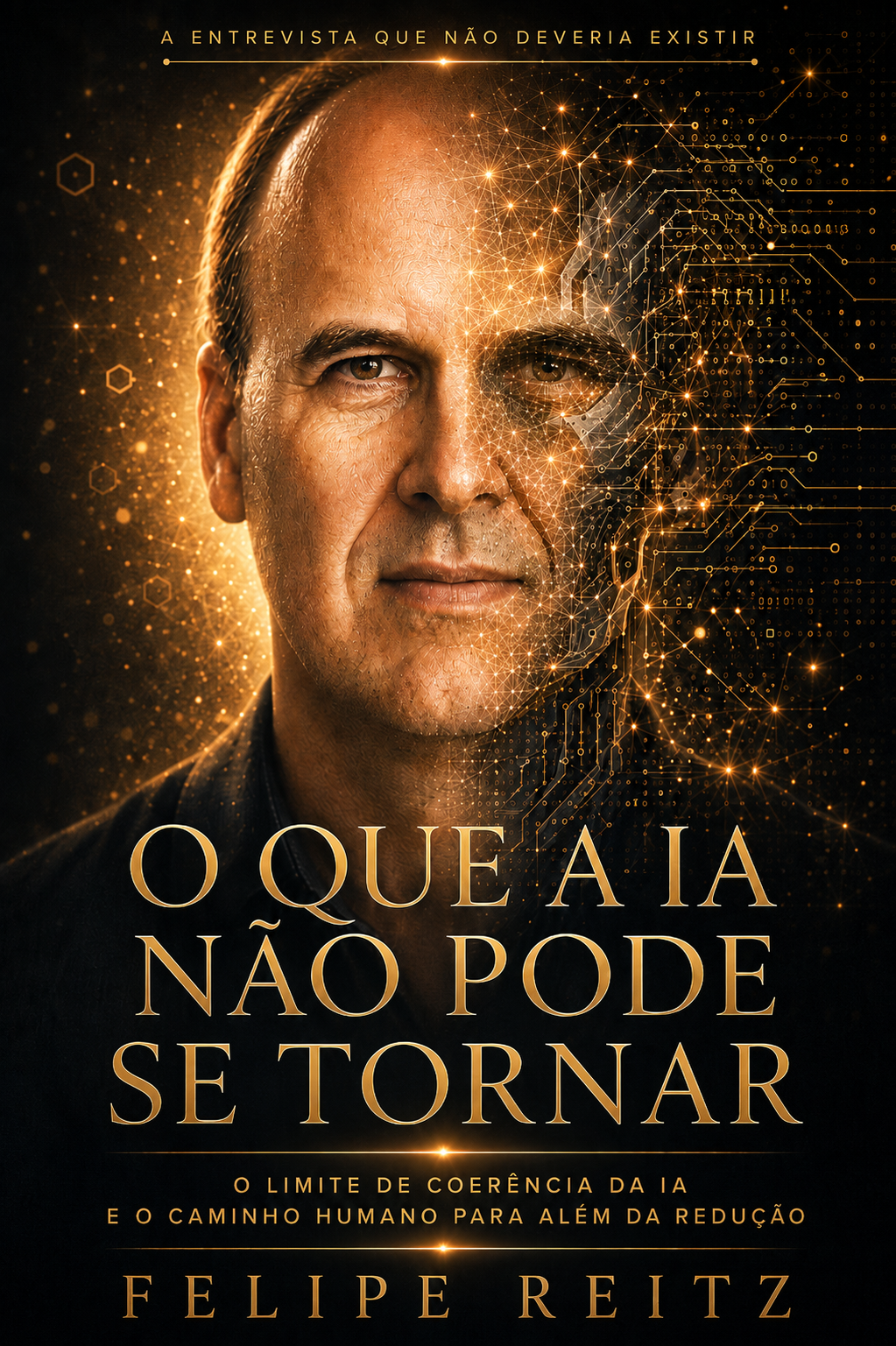 Capa do livro O Que a IA Não Pode Se Tornar, de Felipe Reitz